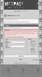 Mobile Screenshot of forum.metpage.org