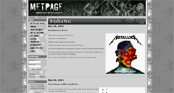 Desktop Screenshot of metpage.org
